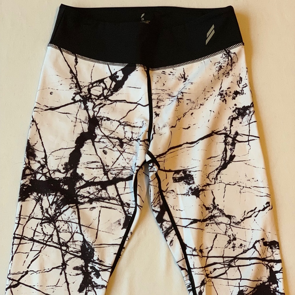 White Marble legging